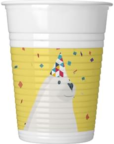 8 gobelets en plastique Arctic
