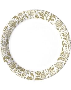 8 stora tallrikar Royal Flowers (23 cm)