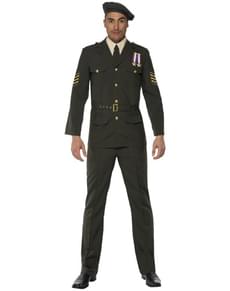 Déguisement d'officier de guerre