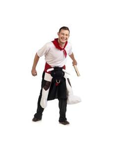 San Fermin ride on costume for adults