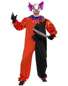 Déguisement de clown sinistre pour adulte