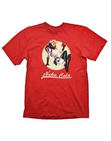 T-shirt de nuka cola girl para homem - Fallout