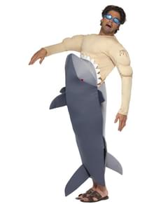 Man Eating Shark Adult Costume
