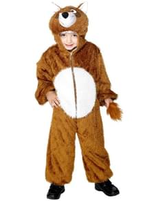 Fato de raposa infantil