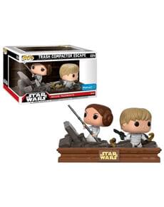 Funko POP! Vinilo Luko ir Leia šiukšlių tankintuvas - Star Wars