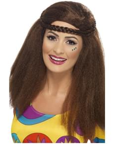 Peluca de melena larga de chica