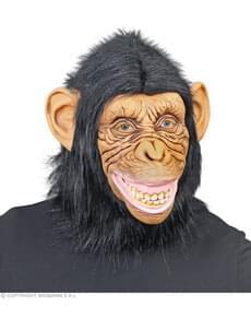 Máscara de chimpanzé engraçado para adulto