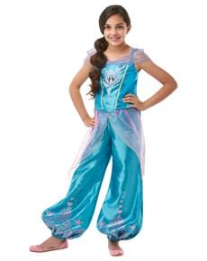 Disfraz de Jasmine prestige para niña - Aladdin