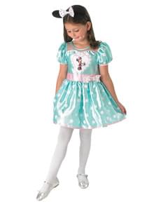 Dívčí kostým Minnie Mouse modrý