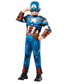 Déguisement Captain America deluxe enfant - Marvel
