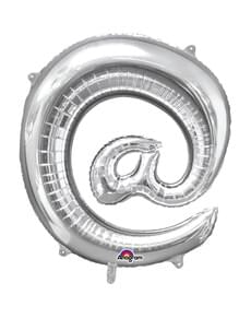 Ballon @ doré 40 cm