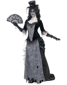Costume da vedova fantasma zombie per donna