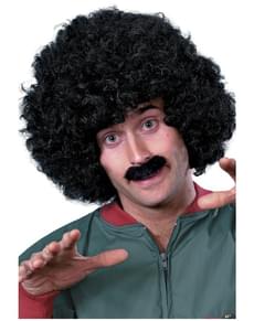 Set afro anni 80 da uomo