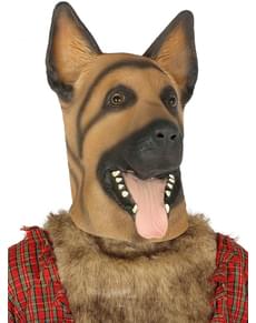 Schäferhund Maske classic für Erwachsene