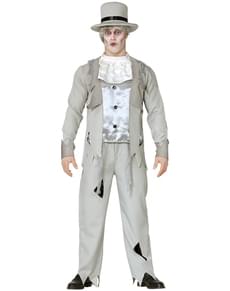 Ghost knight costume for adults