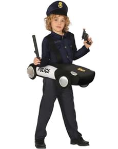 Police on patrol costume for kids