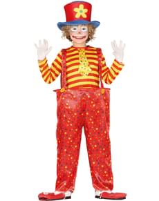 Kleine clown kostuum voor jongens