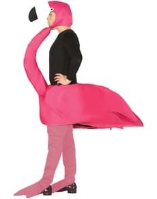 Roze flamingo kostuum voor volwassenen