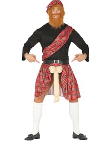 Costume da scozzese con sorpresa per uomo