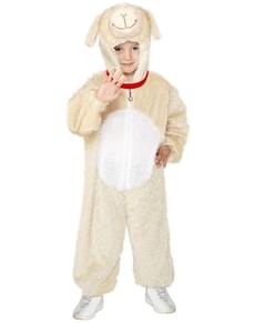 Disfraz de cordero/oveja para niños talla única 3-8 años