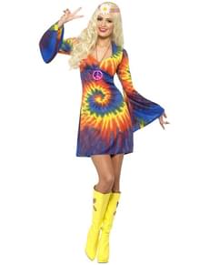 samtale inaktive skranke Hippie regnbue kostume til kvinder. Det sejeste | Funidelia