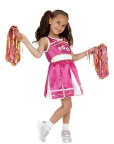 Pink entertainer girl Kids costume