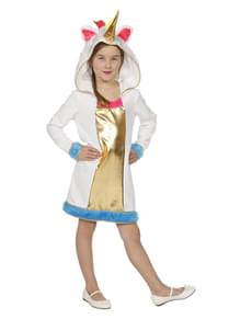 Déguisement licorne dorée fille