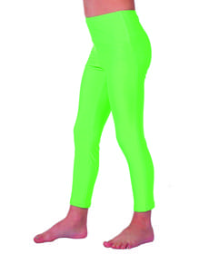 Groene 70's legging voor meisjes