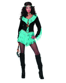 Costume da indiana per donna