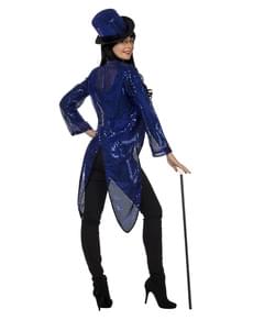 Costume da domatrice blu per donna