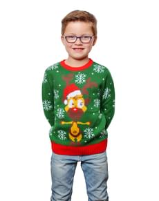 Roheline jõulud jumper lastele