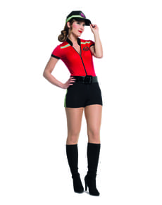 Fato de bombeiro sexy para mulher