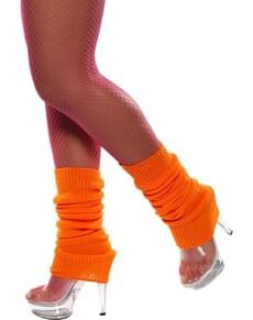 Oranje enkelwarmers
