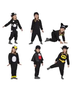 Fato de Quick n Fun preto infantil