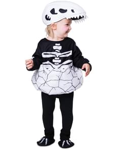 赤ちゃんのための新生児恐竜の骨格衣装