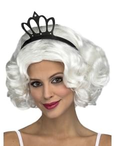 Perruque reine ancienne blanche femme