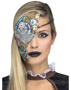 Mască de jumătate de față carnaval steampunk pentru adult