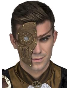 Steampunk Halbmaske für Erwachsene