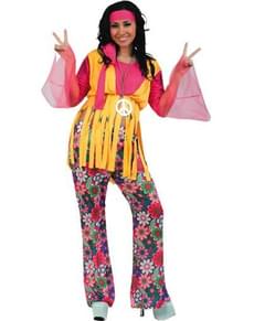 Disfraz de chica hippie