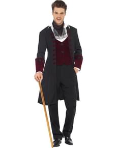 Costum de vampir gotic Fever pentru bărbat