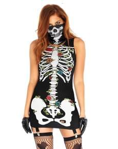 Bones-n-Roses Kostüm für Damen
