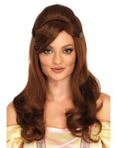 Prinzessin Belle Perücke deluxe für Damen