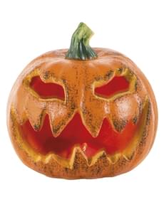 Frightening pumpkin decorative figure