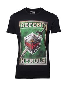T-shirt de Defend Hyrule para homem - The Legend of Zelda