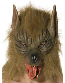 Brown Wolf Mask