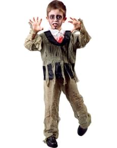 Costume da piccolo zombie sanguinante