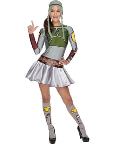 Déguisement de Boba Fett pour femme