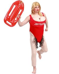 Hairy Baywatch Stag Do Costume