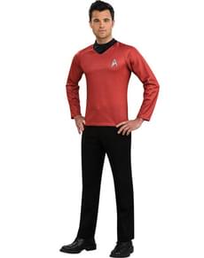 Costume Star Trek Scotty rosso