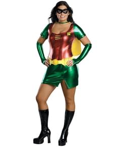 Disfraz de Super Heroina Sexy Robin talla grande